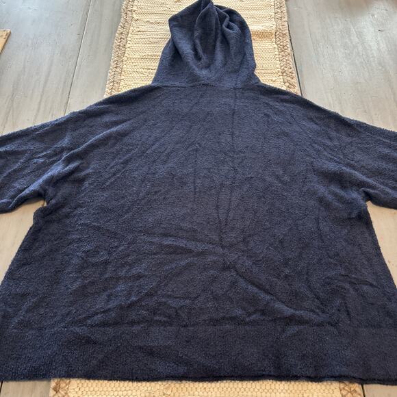 Soma Ultra Plush Hoodie Lounge Knit Pullover Blue Midnight Skies Size XL - Picture 6 of 6